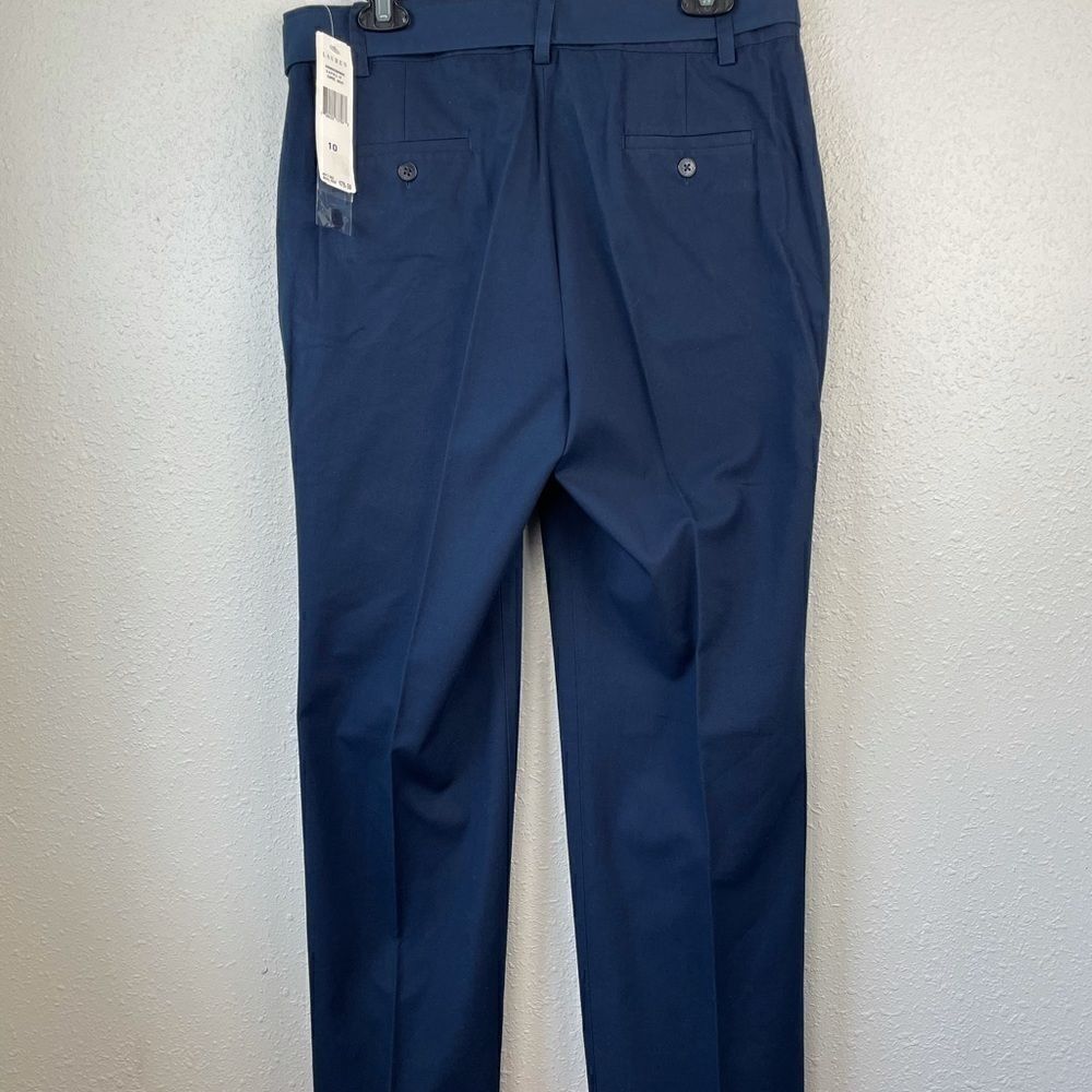 NWT Lauren Ralph Lauren Navy Blue Pants Size 10 - Picture 4 of 7